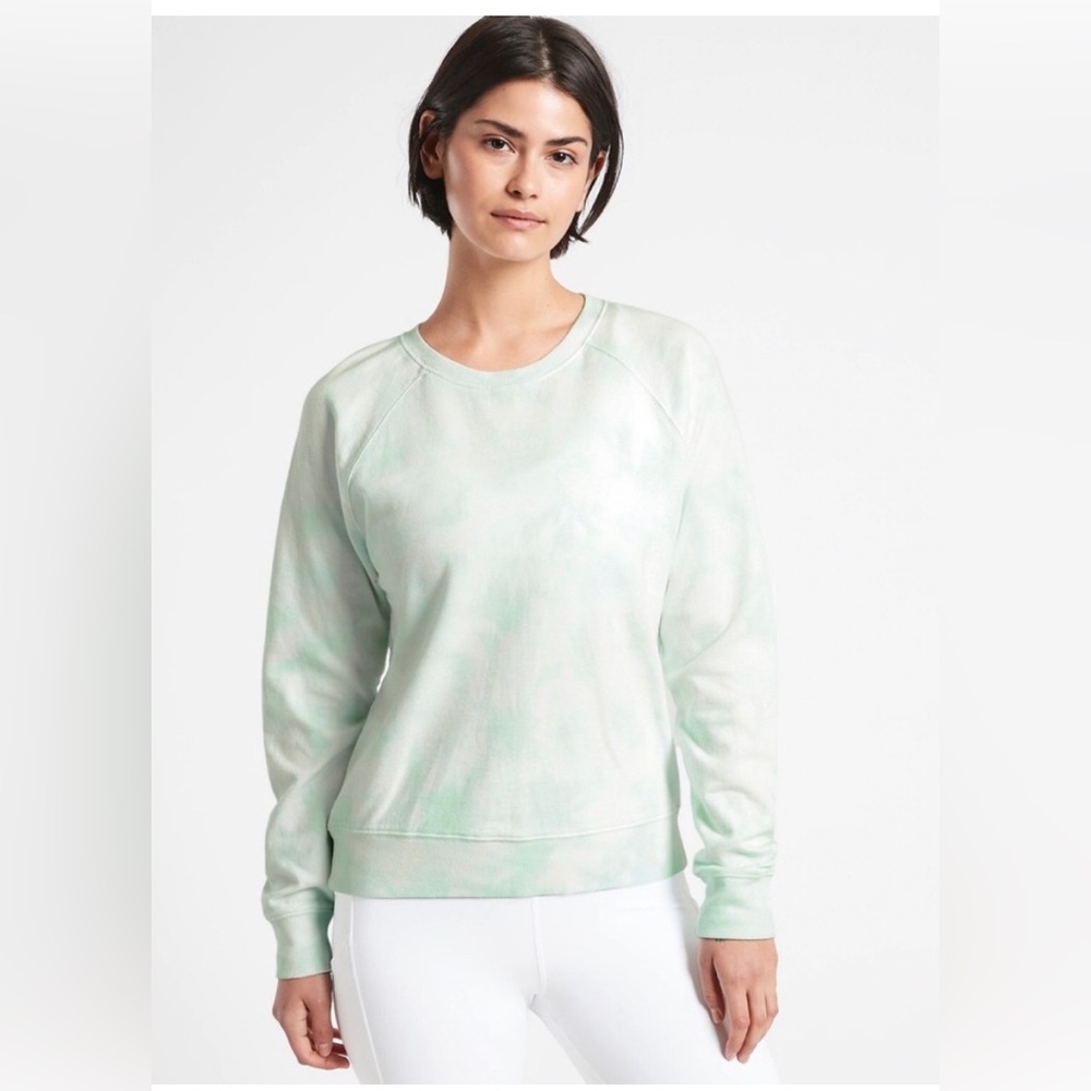 NWT Athleta 1X Sundown Tie Dye Sweatshirt